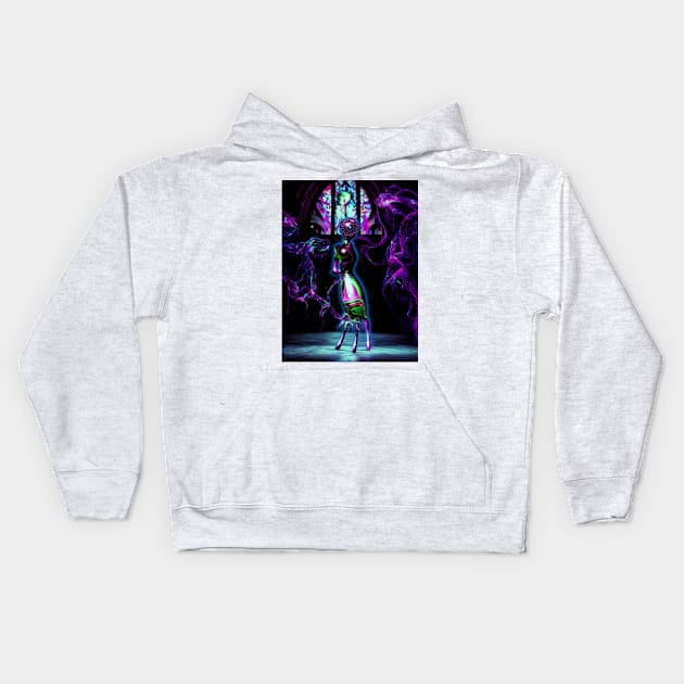 Pointe Kids Hoodie by artbyhintze